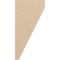 Ekena Millwork 8"W x 8"D x 16"H Wide Concord Rough Cedar Woodgrain TimberThane Corbel, Primed Tan CORUR08X08X16CONRCPR - alternate 5